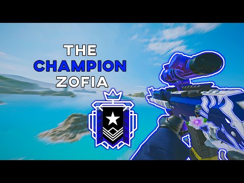 The CHAMPION That Caused The ZOFIA NERF Ranked Highlights - Rainbow Six Siege