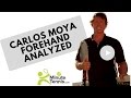 Tennis Pro Carlos Moya - Forehand Analyzed