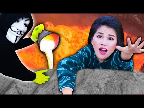 LAST TO LEAVE HOT TUB LAVA CHALLENGE WINS $10,000 NINJA GADGETS from PROJECT ZORGO HACKER