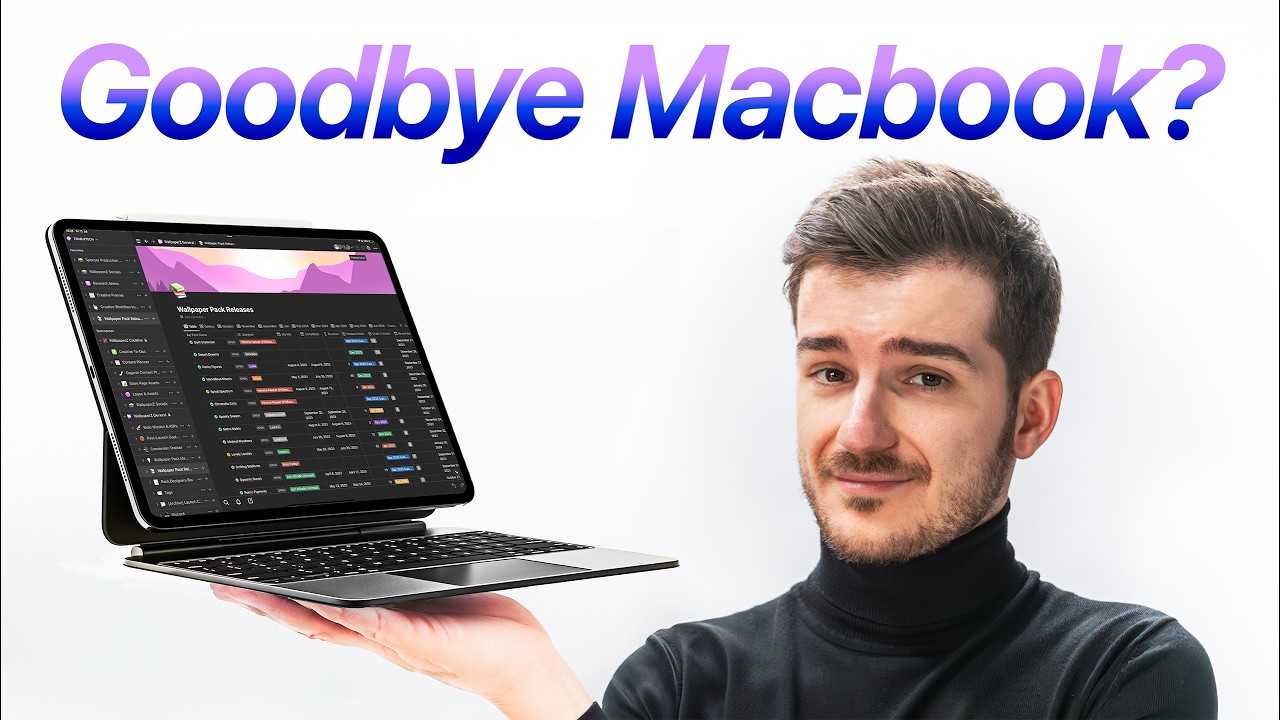 I DITCHED my MacBook for the M4 iPad Pro!