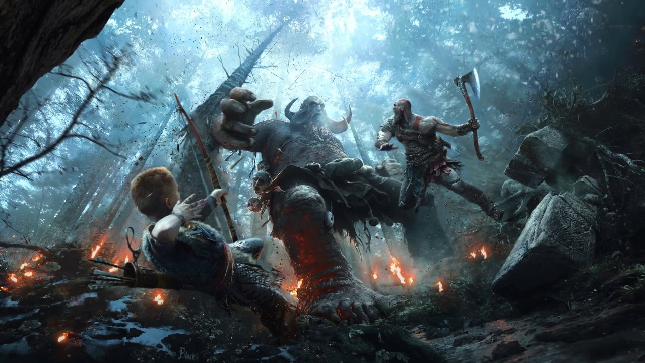 God of War 2018 4K (Wallpaper Engine)