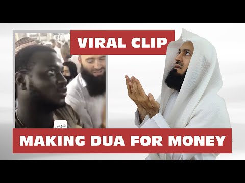 Viral - The Man Making Dua for Money at the Kaaba - Mufti Menk Responds!