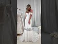 2-in-1 Boho Wedding Dress Look With Sleeves #SHORTS