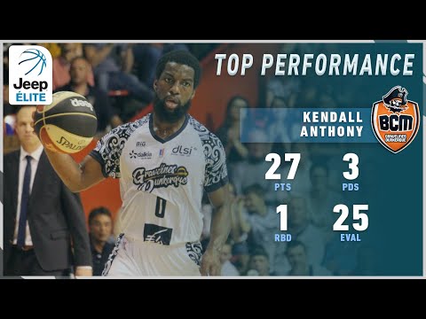 Kendall Anthony 27 PTS vs Bourg-en-Bresse | Highlights Jeep® ÉLITE