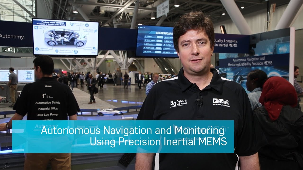 Autonomous navigation and monitoring using precision inertial MEMS by Analog Devices