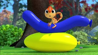 Download lagu BALLOON AGAIN #1 #2 #3 FULL EPISODE | Cam & Leon | Cartoon for Kids | Funny Cartoon mp3