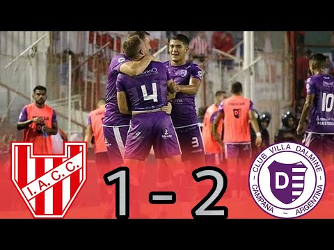 Primera Nacional : INSTITUTO 1 - 2 VILLA DÁLMINE | (Los Goles)