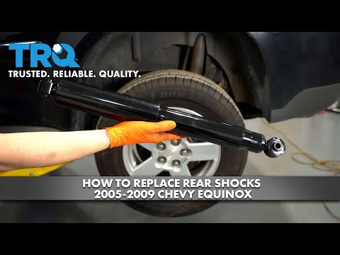 How to Replace Rear Shocks 2005-2009 Chevy Equinox