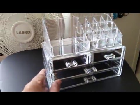 Review of Transparent Acrylic Cosmetic Box