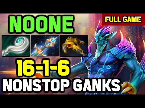 Noone Ganking Leshrac vs new VP Carry player - FULL OWNAGE