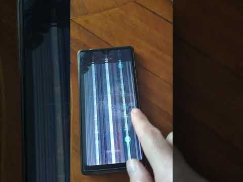 Cubot p40 faulty display