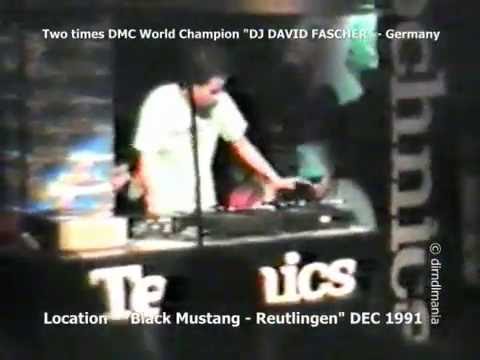 DJ David Fascher Show 1991 Black Mustang - Reutlingen