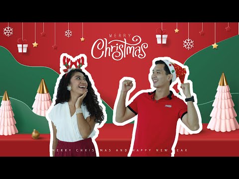 SELAMAT MERAYAKAN NATAL PENUH SUKA CITA! | Natal Bersama Audrea & Vansen