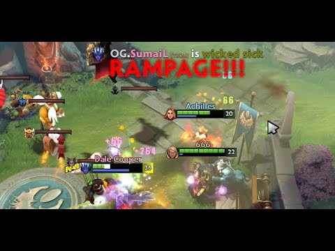 OG TI10 Strat? --- Sumail Carry Vengeful Spirit with Rampage vs Notail
