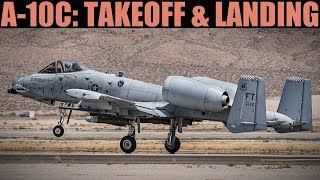 A-10C Warthog: Takeoff & VFR Landing Tutorial | DCS WORLD