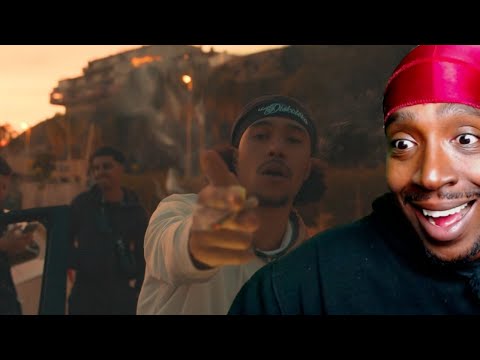 AMERICAN REACTS TO VJ - Malaga (feat. KERZA)