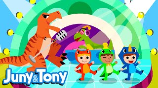 Hoo ChaCha Dinosaurs | Let's Dance with Dinos l Dinosaur Songs | Kids Songs | KizCastle