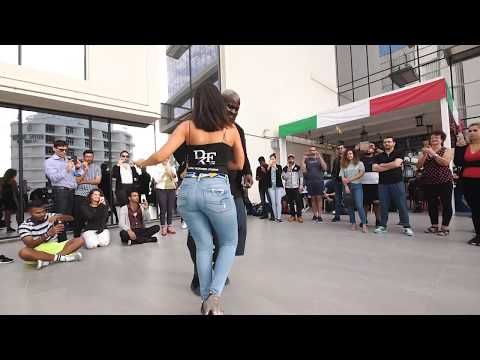 Willy Ledoux Dianza & Elsy demo at Dubai Kizomba Fusion 2020