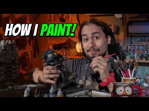 EXACTLY HOW I Paint All My Minis!