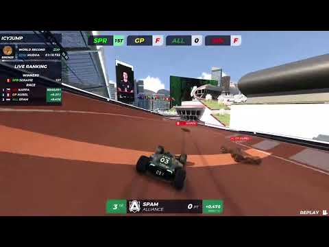 Spams Final Round in Trackmania Grand League