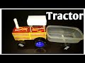 How To Make Tractor With Matchbox Matchboxtractor How To Make Tractor At Home Easy Tractor