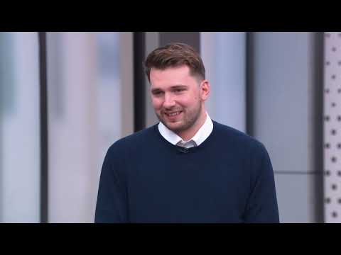 2024 West All-Star starter Luka Doncic joins Inside the NBA at Studio J