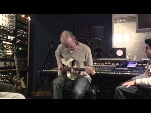 Ryan Marshall Recording Guitar with Dr Z Carmen Ghia & Jaz 20/40 amps