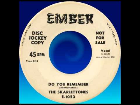 DO YOU REMEMBER, The Skarlettones, (Rare) Ember #1053 1959