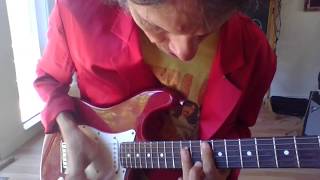 How to play &quot;Medicated Goo&quot; by Traffic part 1 guitar lesson