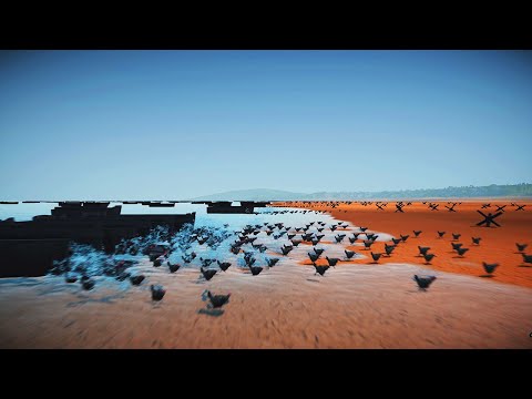 Chicken D Day : 1 MILLION Chicken VS 1000 Jedi ! Ultimate Epic Battle Simulator 2 - UEBS 2