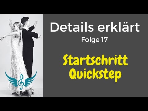 Startschritt Quickstep für Herr & Dame gezeigt! Details erklärt 17  HD 1080p