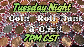 🔴 12/9/25 Tuesday Night Coin Roll Hunt & Chat! Cents Cents Cents