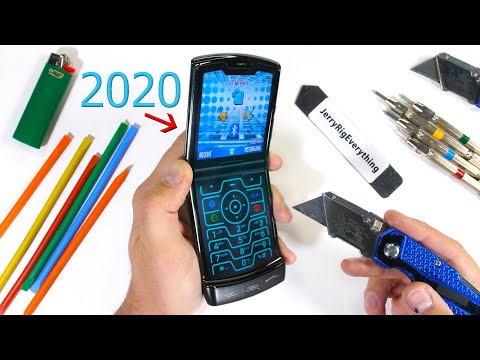 How Much Damage Can The 2020 Moto RAZR Withstand?