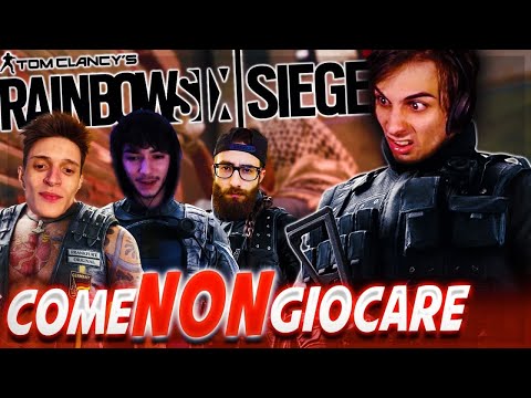 come NON GIOCARE a RAINBOW SIX SIEGE CON ZANO, MARZA E GIANKO