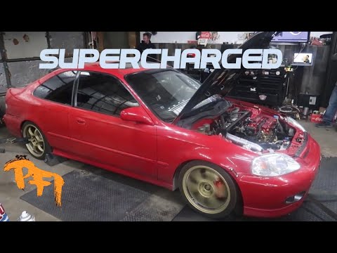 Supercharged Civic makes us work for it!