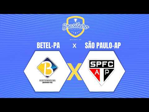 BETEL - PA X SÃO PAULO - AP - BRASILEIRO DE LIGAS DE FUTSAL (SUB 14)