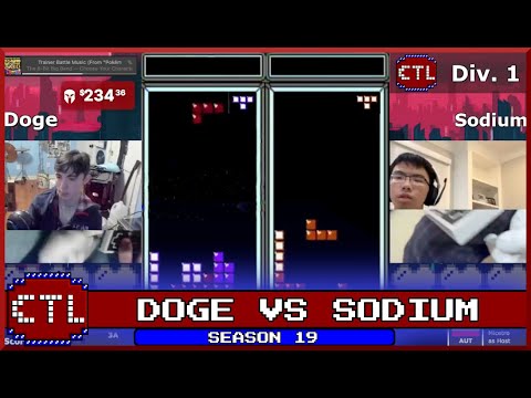 CTL Season 19 Division 1A - Doge vs. Sodium