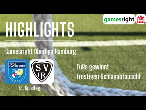 18. Spieltag Gamesright Oberliga Hamburg Highlights TuRa Harksheide - SV Halstenbek-Rellingen