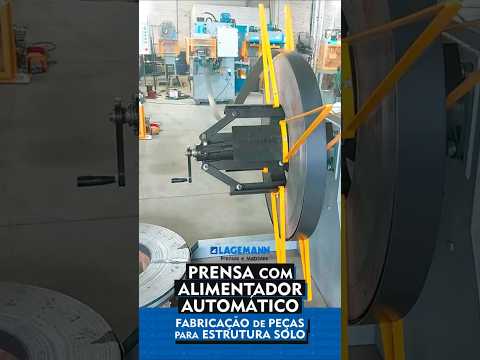 Prensa com Alimentador Automático