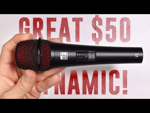 sE Electronics V2 Review/Test (vs. SM58, E835, V7, XM8500)