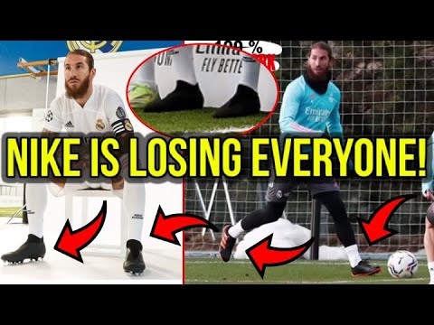 Sergio Ramos is pulling a Neymar and leaving Nike!