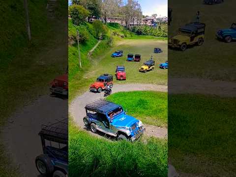 Sabias que en Anserma Caldas hay mas de 100 jeeps j6 solo en el servicio público? #campo #jeep