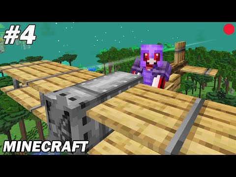 I'm building an exploration plane!  Minecraft Mod Ep 4 Twilight Forest