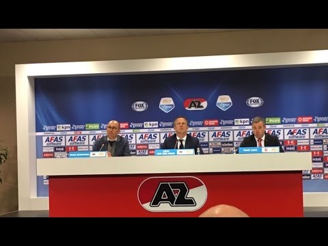 Persconferentie na AZ - FC Twente