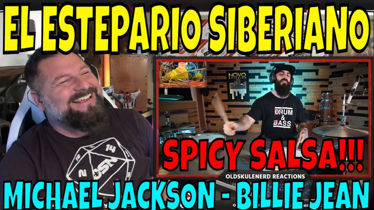 DRUMMER REACTS TO EL ESTEPARIO SIBERIANO - BILLIE JEAN DRUM COVER