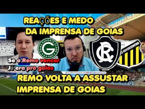 Imprensa goiana teme o Remo - se ele vencer o Goiás tah fora #remo #goias 