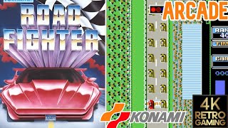 Road Fighter Arcade (Konami 1984) 4k Longplay