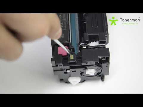 Hewlett Packard (HP) HP 216A Magenta LaserJet dažų kasetė video