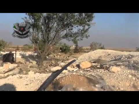 استهداف قوات النظام بقاذف بي 9 من قبل ألوية الفاتح محمد في ريف حماة الشرقي ضمن مجريات معركة قادمون