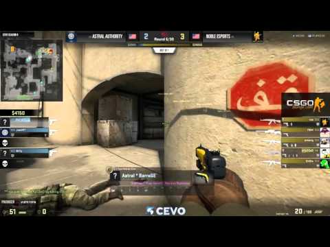 Astral Authority vs Noble eSports (CEVO-M CS:GO Season 8) - Helium & AwesomeSauce